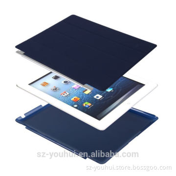 High quality detachable design ultra slim flip case cover for apple ipad 3/air 2